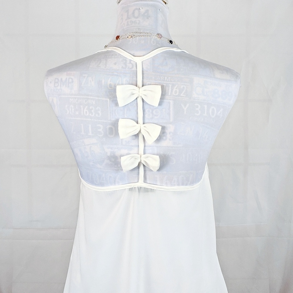 Host Pick New Sexy Bows T-back Camisole Tank Top Blouse - Picture 3 of 7
